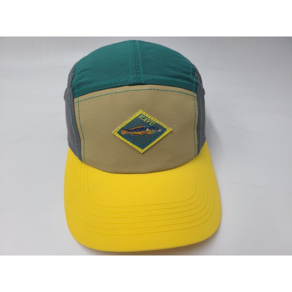Kavu Fish Klear Above 5 Panel Nylon Snap Adjustable (Fits Small) Hat Cap Outdoor